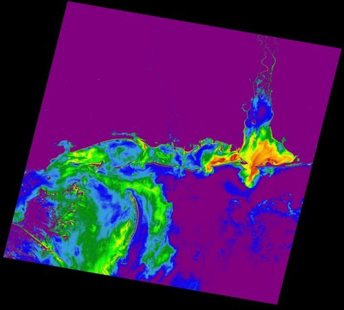 US Gulf Coast Sediment Map