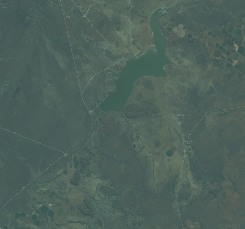 [Landsat 8 bands 2, 3, 4 RGB color composite, unprocessed]