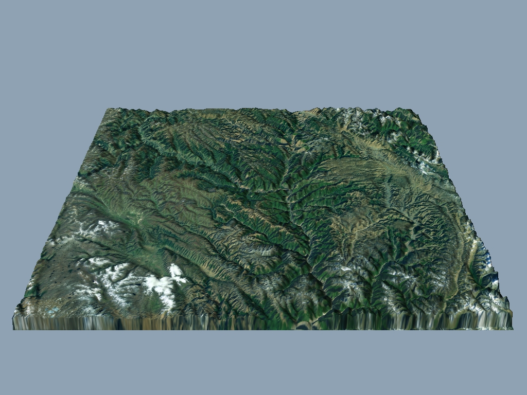 [Terrain Model using 3DEM]